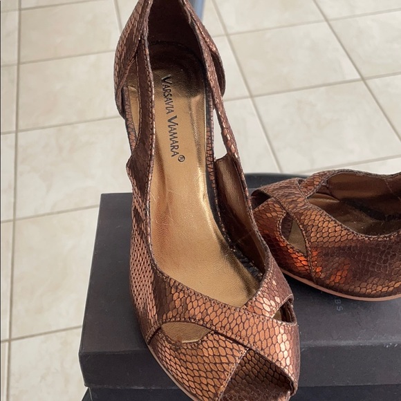 Varsavia Viamara - 4 inch Bronze Sandals - Picture 2 of 5